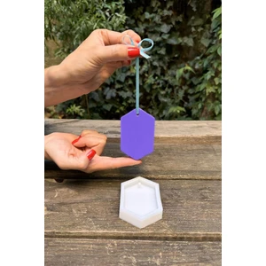 Rufus Concept Altıgen Koku Tableti Silikon Mum Kalıbı