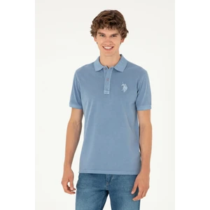 U.S. Polo Assn. Erkek İndigo Tişört Basic 50294207-VR028