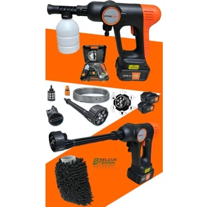 Şarjlı Yüksek Basınçlı Oto Araba Bahçe Yıkama Oto Eldiven Hediye