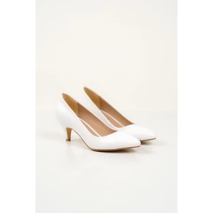 Nish Exclusive 324 Kadın Deri Klasik Stiletto