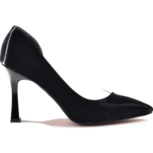 New Angel 653 Kadın Şeffaf Detaylı Klasik Stiletto