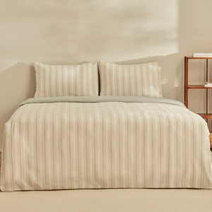 Karaca Home Esmo Ipliği Boyalı Çift Kişilik Nevresim Takımı Açık Gri