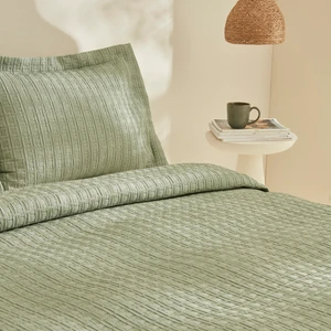 Karaca Home Cool Touch Çift Kişilik Yatak Örtüsü Yeşil