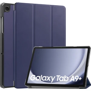 Shin-Wo Samsung Galaxy Tab A9+ Plus Folio Kılıf Çok Açılı Standlı Ince Hafif Koruyucu Kapak (Yurt Dışından)