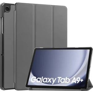 Shin-Wo Samsung Galaxy Tab A9+ Plus Folio Kılıf Çok Açılı Standlı Ince Hafif Koruyucu Kapak (Yurt Dışından)