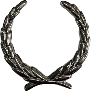 Çelenk Arma Metal Nikelaj Yapıştırma 2 Adet Ölçüleri 6,5cmx6,5cm