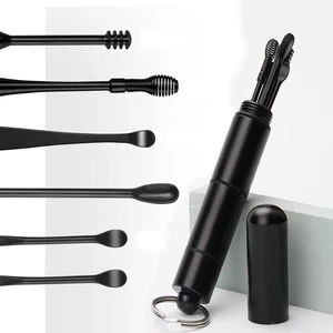 6 Parça Hijyenik Tüplü Kulak Kiri Temizleme Seti