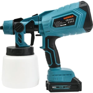 PH200 Yüksek Basınçlı Çift Akülü Sprey Boya Püskürtme Tabancası