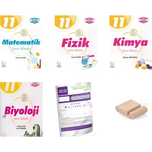 Palme Yayıncılık 11. Sınıf Sayısal Soru Kitabı Anadolu Lisesi  Matematik Fizik Kimya Biyoloji - TYT Deneme