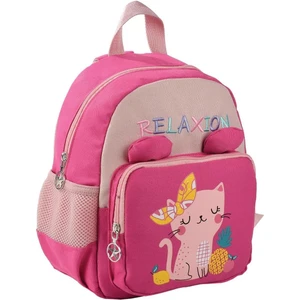 Minnoş Kitty Kulaklı Su Geçirmez Anaokulu Çantası RLX4040-PEMBE