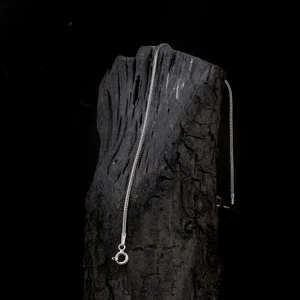 İpek Silver 925 Ayar Gümüş Tilki Kuyruğu Zincirli Erkek Bileklik