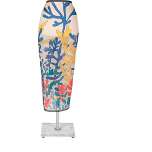 Aqua Berry Desenli Pareo 100X140 cm