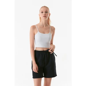 Fitilli Ip Askılı Crop Büstiyer