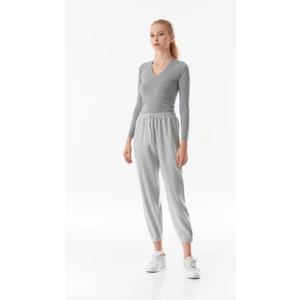 Fitilli Beli Lastikli Jogger Pantolon