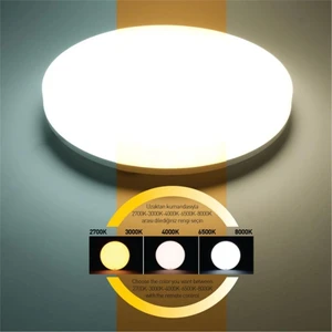 AT10-83001 36W 5 Renkli Uzaktan Kumandalı LED Tavan Armatürü