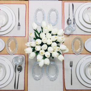 Ukc Etamin Işlemelik Amerikan Servisi - 6 Adet - 30X45 cm