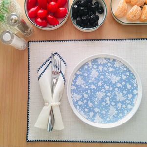 Ukc Etamin Işlemelik Amerikan Servisi - 6 Adet - 30X45 cm