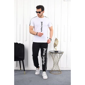 Erkek Angels Baskılı Regular Fit Eşofman Takımı