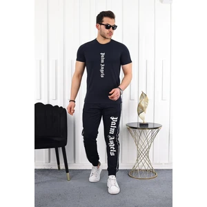 Erkek Angels Baskılı Regular Fit Eşofman Takımı