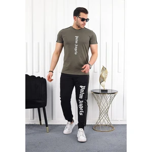 Erkek Angels Baskılı Regular Fit Eşofman Takımı