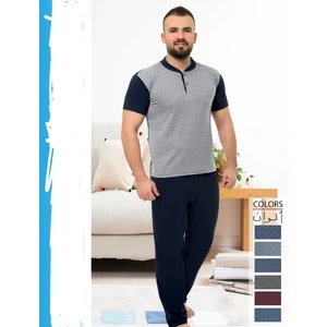 Meynur Moda Pamuklu Penye Erkek Pijama Takımı
