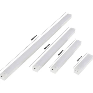 Dokunmatik Sensörlü Tüp Ledli Şarjlı Sarı LED Auto Mod Dolap Içi, Koridor, Tezgah Altı 50 cm