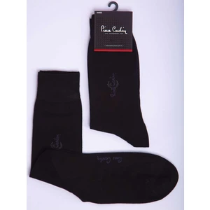Pierre Cardin Modal 6'lı Erkek Renkli  Uzun Klasik Soket Çorap Code 293-PC Siyah