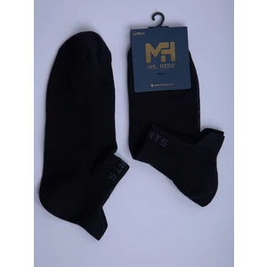 MRHERO  Pamuk 6'lı Unisex Spor Çorap 1077-MH SİYAH