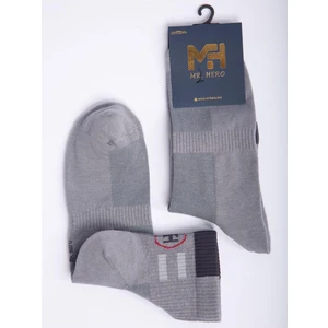 MRHERO Pamuk 6'lı  Erkek Spor Tenis Çorabı 1076-MH GRİ