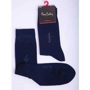 Pierre Cardin Modal 6'lı Erkek Renkli  Uzun Klasik Soket Çorap Code 293-PC Lacivert
