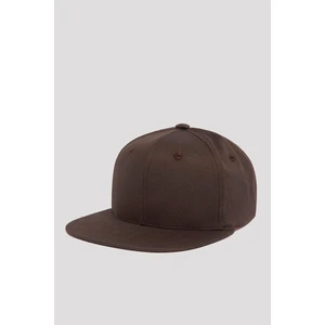 Basic Street Snapback Hiphop Cap Kahve Şapka