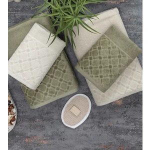 Vegas 6 Parça Kadife Kutulu Banyo Havlu Havlu Seti | Çeyiz Listesi | Banyo Havlusu | El Yüz Havlusu