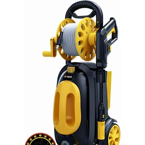 Alman 4000W 220V Yüksek Basınçlı Taşınabilir Araba Yıkama Pompası Su Tabancası Köpük Motoru