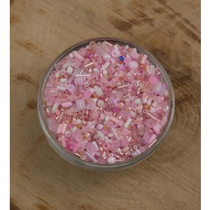 Prestij Boncuk Prestij Candy Karışık Model Cam Boncuk Pembe Renk Tonları