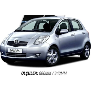 Toyota Yaris 2006-2010 Muz Silecek Takımı  (Cam Sabunu Hediyeli)