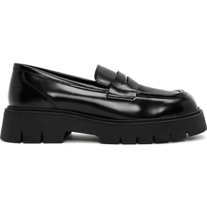 Kadın Siyah Maskülen Loafer 24WFD141722