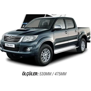 Toyota Hilux 2005-2015 Muz Silecek  Takımı  (Cam Sabunuhediyeli)