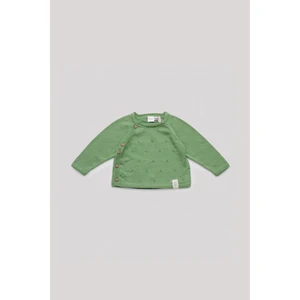 Erkek Bebek Yeşil Kazak