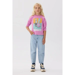 Bg Store Kız Çocuk Pembe T-Shirt