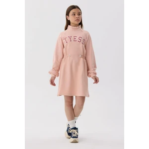 Bg Store Kız Çocuk Pembe Elbise