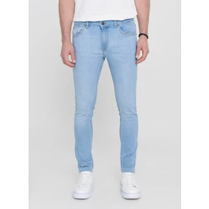 Altınyıldız Classics Normal Bel Dar Paça Extra Slim Mavi Erkek Pantolon ET0100000001