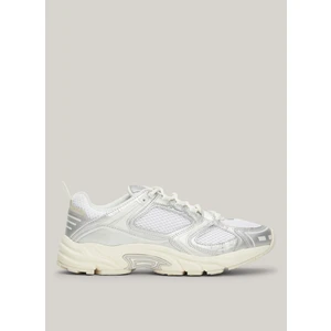 Tommy Hilfiger Beyaz - Gümüş Kadın Sneaker En0En02673Ybl