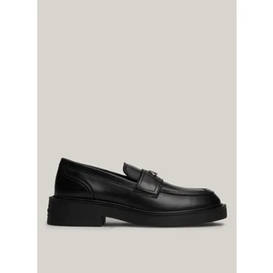 Tommy Hilfiger Tommy Hilfiger Deri Siyah Kadın Loafer En0En02557Bds