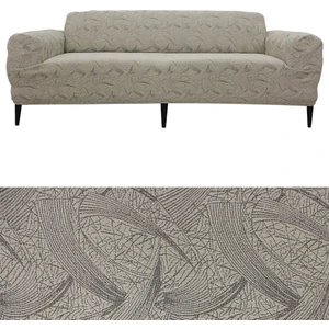 Bibaha Home Jakarlı Sehra Desen 3 Kişilik Lastikli Koltuk Kılıfı Çekyat Koltuk Örtüsü Streç Esnek Kanepe Kılıfı