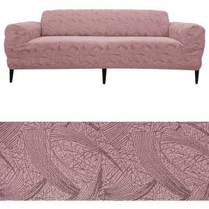 Bibaha Home Jakarlı Sehra Desen 3 Kişilik Lastikli Koltuk Kılıfı Çekyat Koltuk Örtüsü Streç Esnek Kanepe Kılıfı
