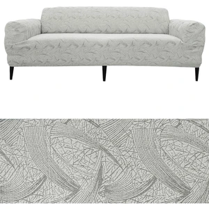 Bibaha Home Jakarlı Sehra Desen 3 Kişilik Lastikli Koltuk Kılıfı Çekyat Koltuk Örtüsü Streç Esnek Kanepe Kılıfı