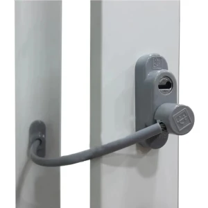 Çelik Halatlı Kablolu Pvc Pencere Çocuk Emniyet Kilidi 2 Adet