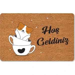M&H Quality Dijital Baskılı Kapı Önü Paspas Hoşgeldiniz  Yazılı Desenli Çok Amaçlı Iç Ve Dış Kapı Önü Paspas I Mutfak Ve Lavabo Uygundur
