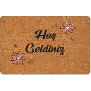 M&H Quality Dijital Baskılı Kapı Önü Paspas Hoşgeldiniz  Yazılı Desenli Çok Amaçlı Iç Ve Dış Kapı Önü Paspas I Mutfak Ve Lavabo Uygundur