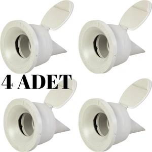 Desiphon Kuis 4 Adet Koku Önleyici Çekvalfli Adaptör Contaø50 Lavabo & Evyeler